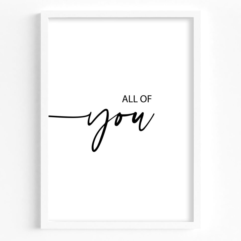 set 3 tablouri all of me