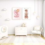 Set 2 tablouri Follow your dreams - balerină blondă