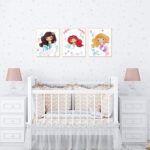 Set 3 tablouri Sirenă