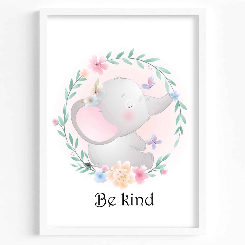 Set 6 tablouri Animăluțe sălbatice cu mesaj - imagine 3