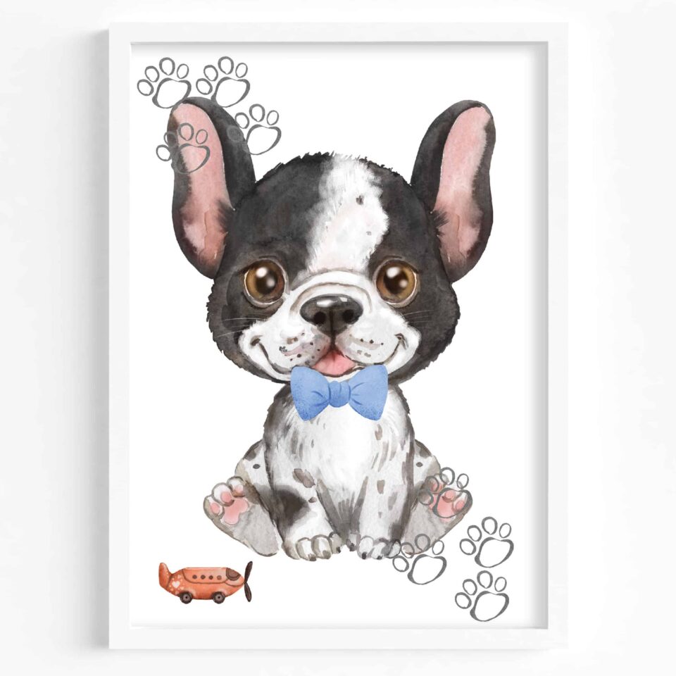 Set 2 Tablouri Cățelusi model 3 - imagine 2