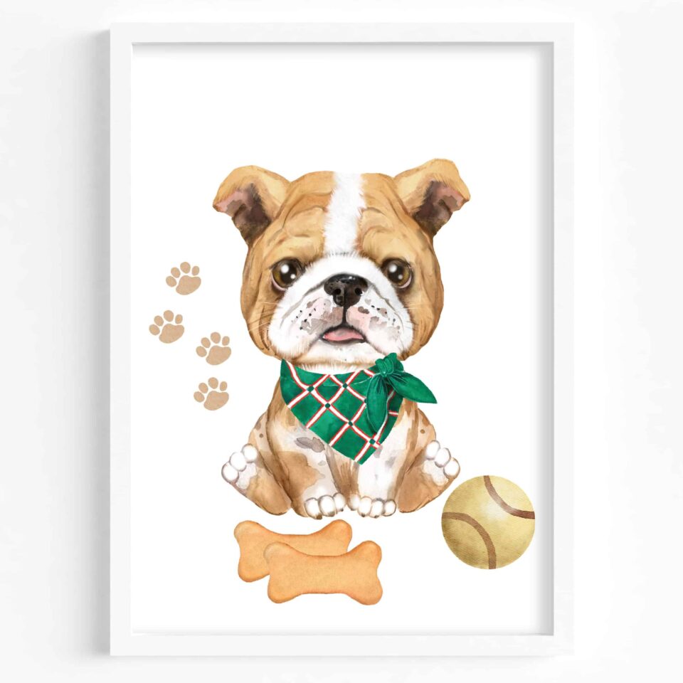 Set 2 Tablouri Cățelusi model 3 - imagine 3