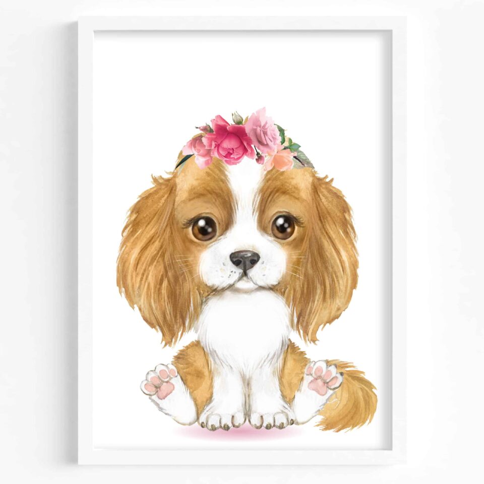 Set 2 Tablouri Cățelusi model 1 - imagine 2