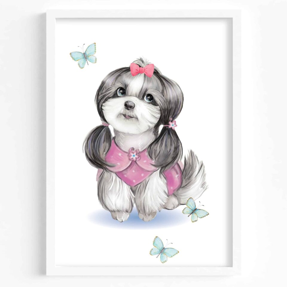 Set 2 Tablouri Cățelusi model 2 - imagine 3