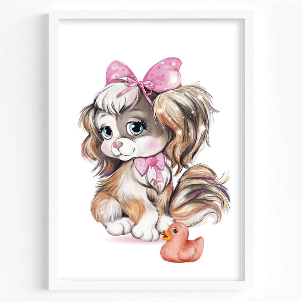 Set 2 Tablouri Cățelusi model 2 - imagine 2