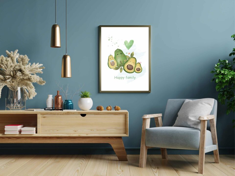 Tablou Familia Avocado - imagine 2