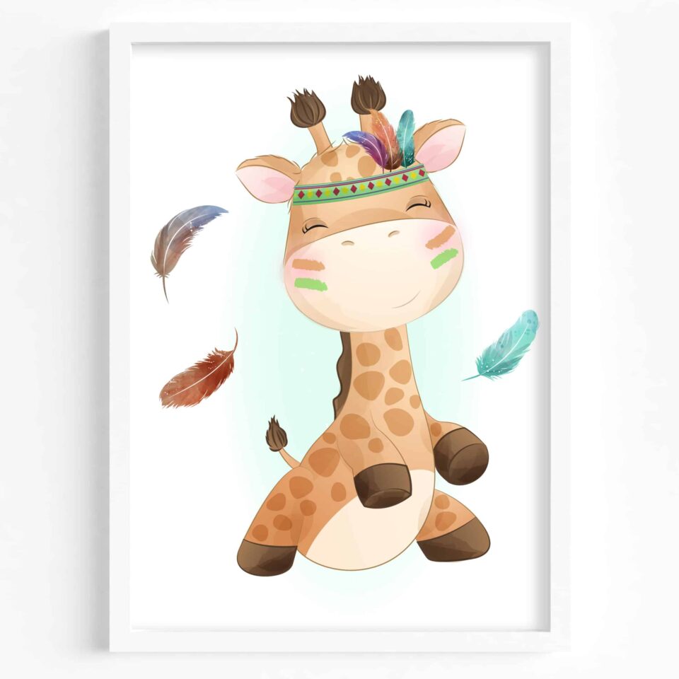 Set 6 Tablouri Animăluțe Let's Get Wild - imagine 7