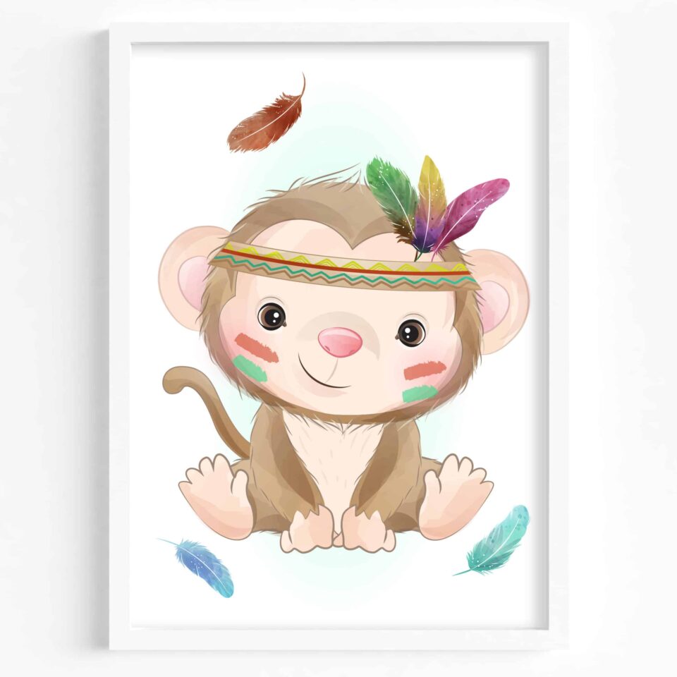 Set 6 Tablouri Animăluțe Let's Get Wild - imagine 4