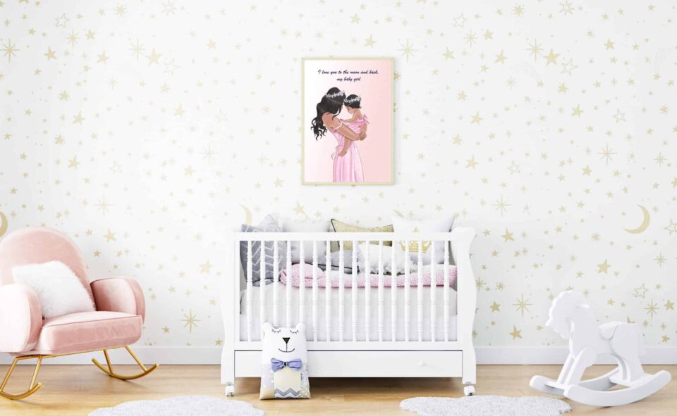 Tablou Mom and Baby Girl - imagine 2