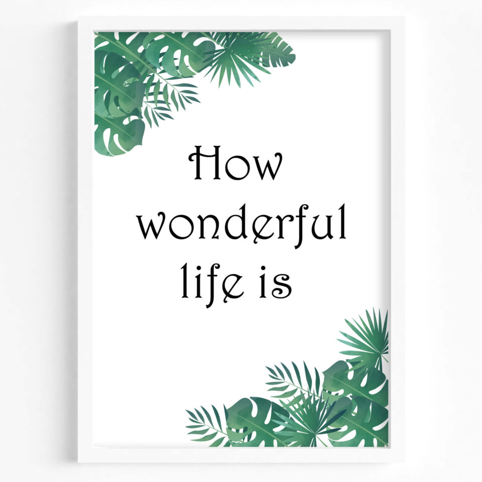 Set 2 tablouri Wonderful life - băieți - imagine 2