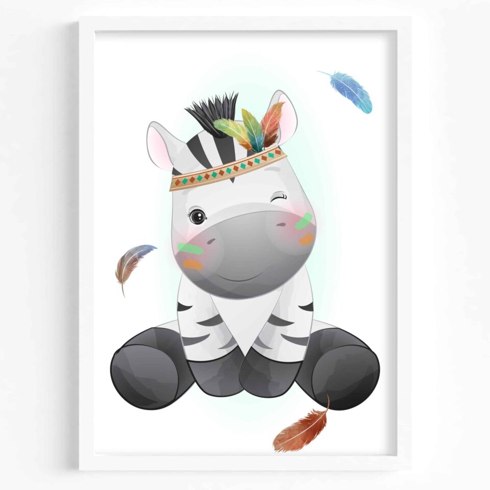 Set 6 Tablouri Animăluțe Let's Get Wild - imagine 5