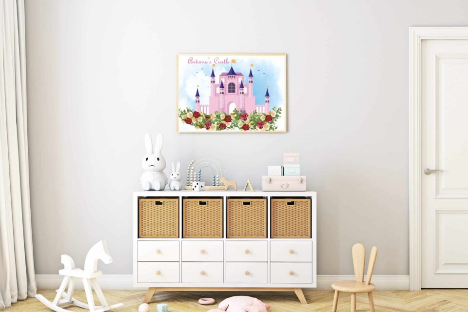 Tablou cu Nume Personalizabil - Antonia's Castle - imagine 2