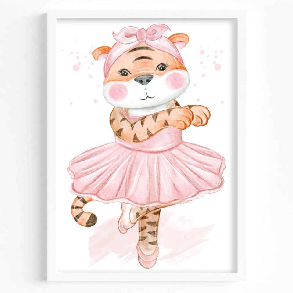 Set 3 tablouri Animăluțe balerine 2 - imagine 2