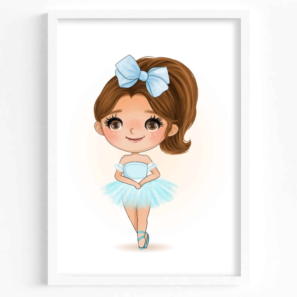 tablou balerina mica satena 2