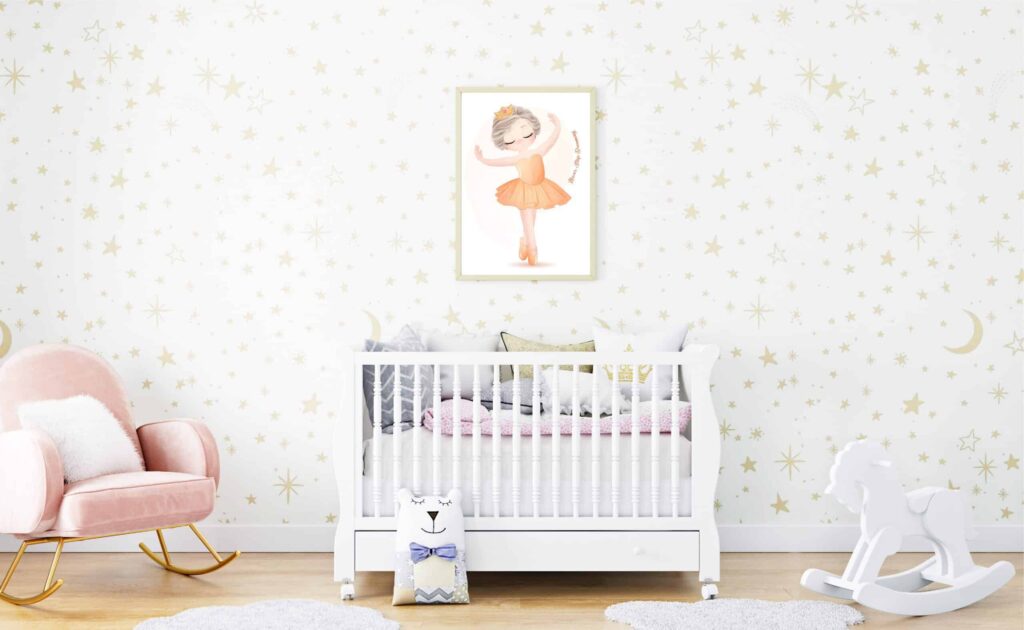 tablou balerina never stop dreaming camera