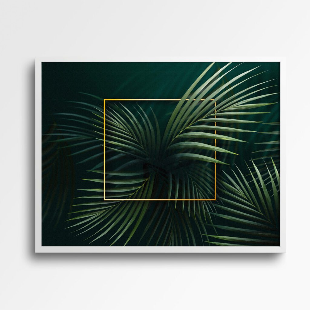 tablou canvas plante tropicale abstract