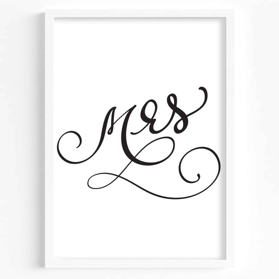 tablou minimalist mrs