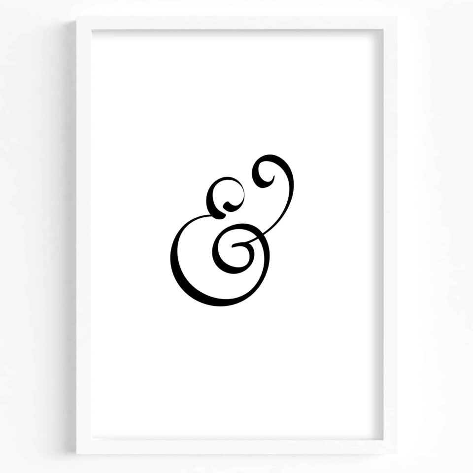 tablou minimalist and