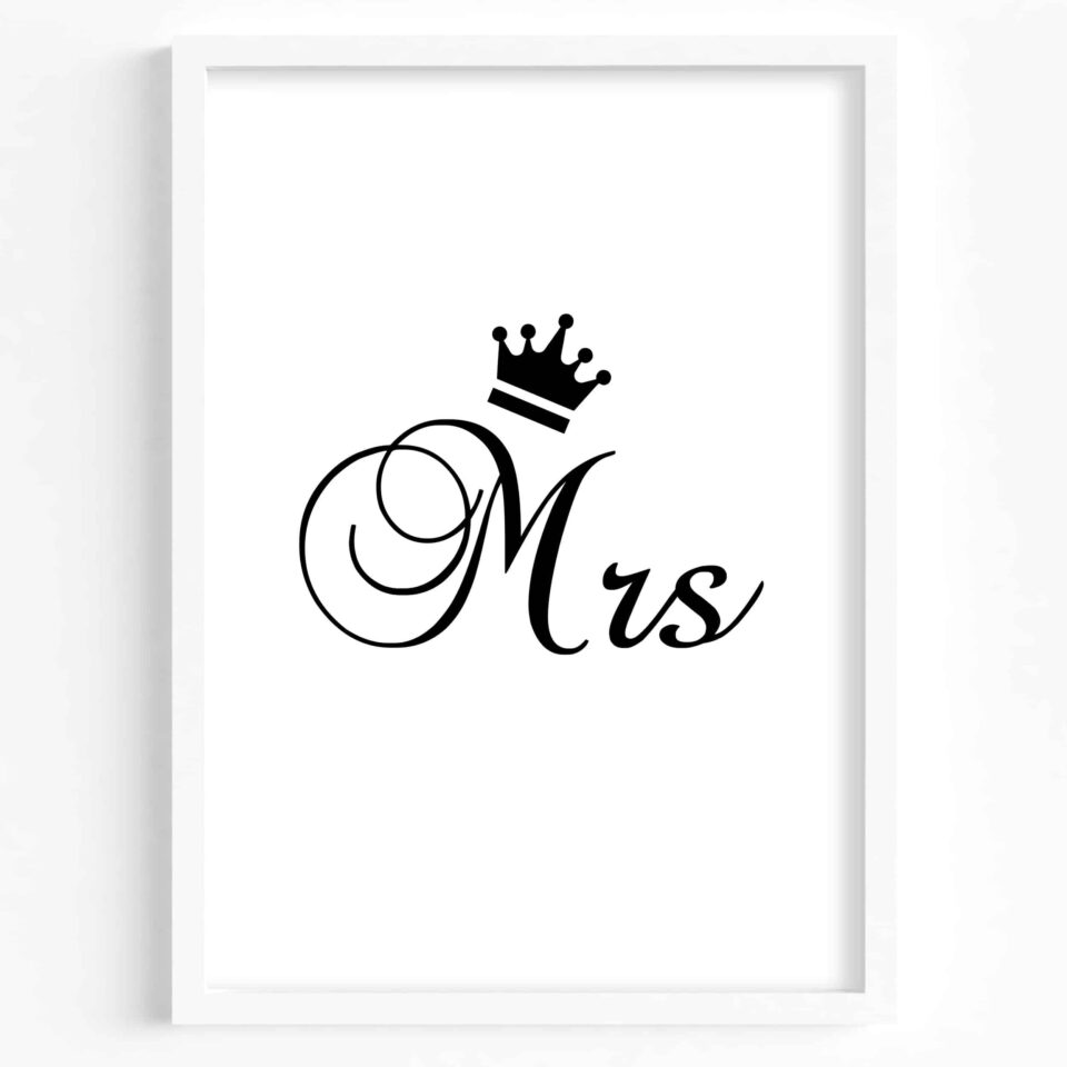 tablou personalizabil cu poza mrs