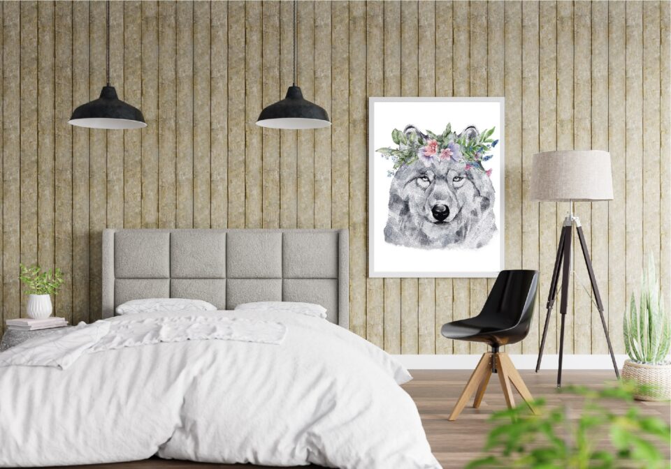 tablou sketch lup camera