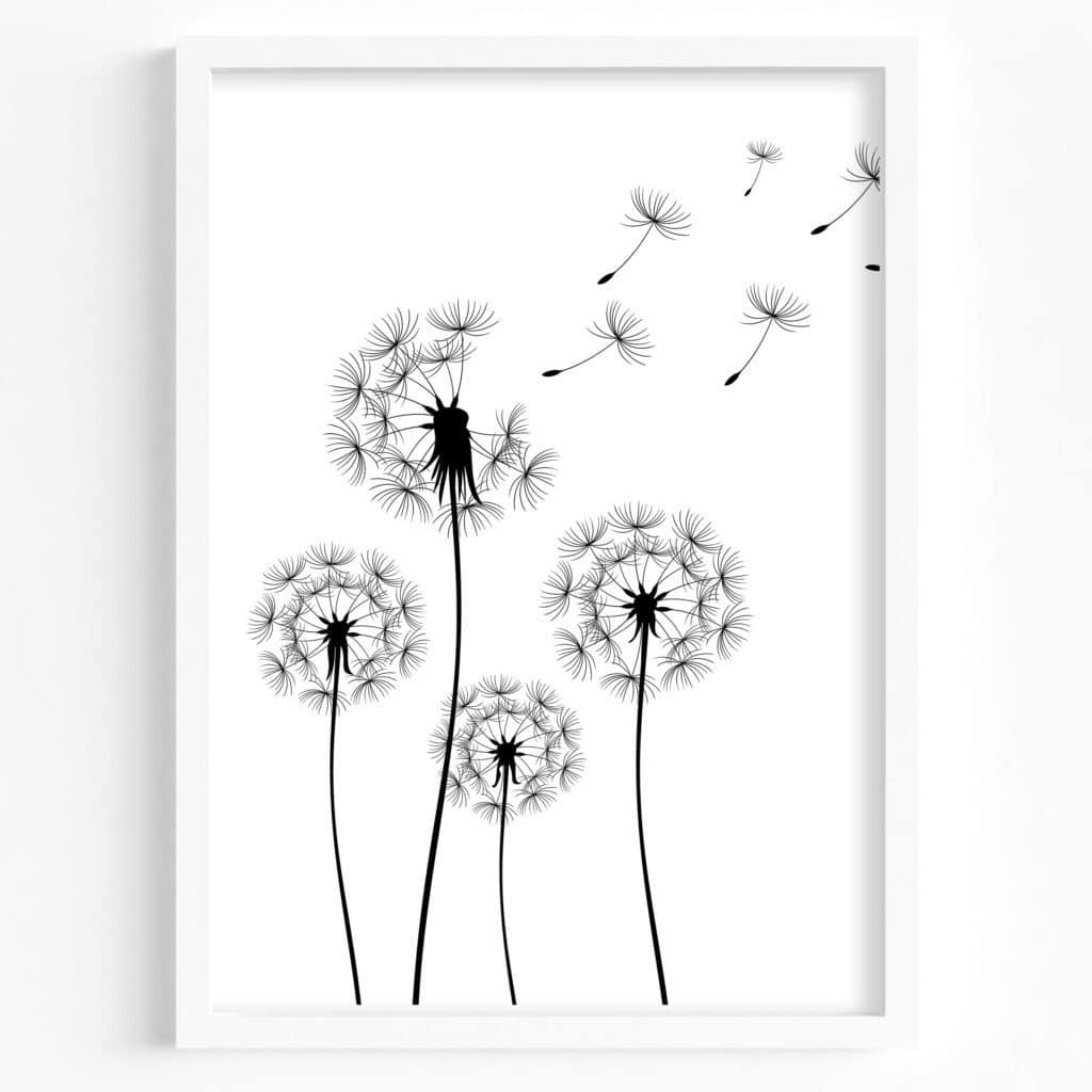 tablou dandelion