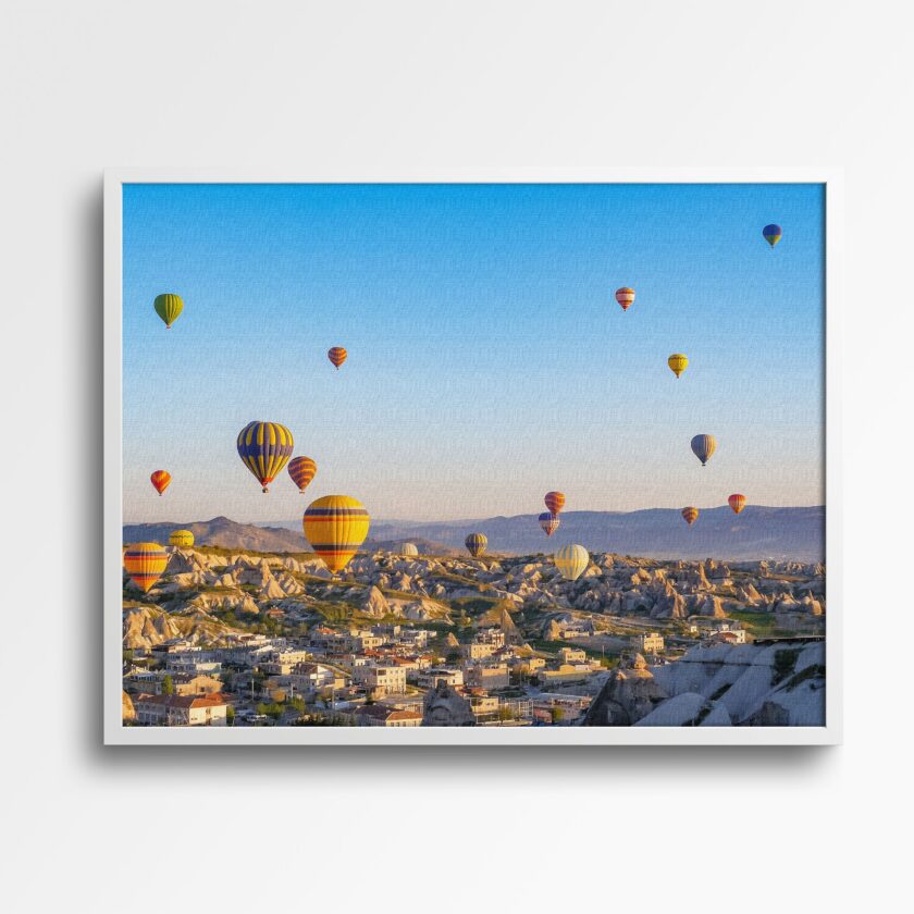 tablou textură canvas cappadocia