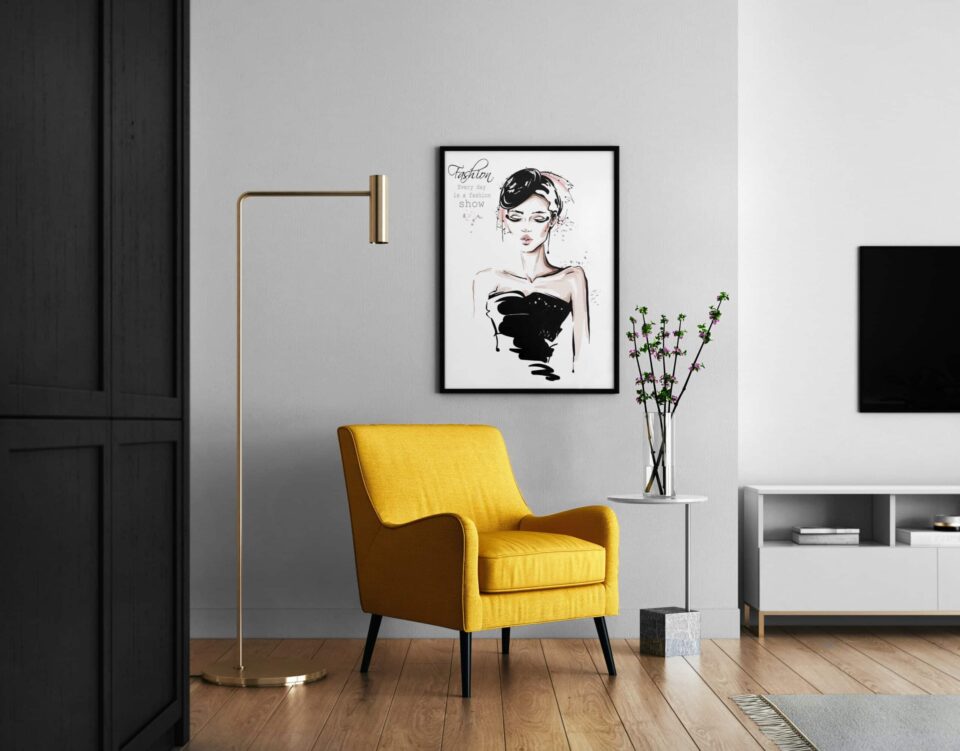 tablou every day is a fashion show camera