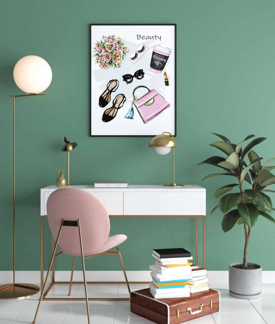 tablou fashion beauty camera