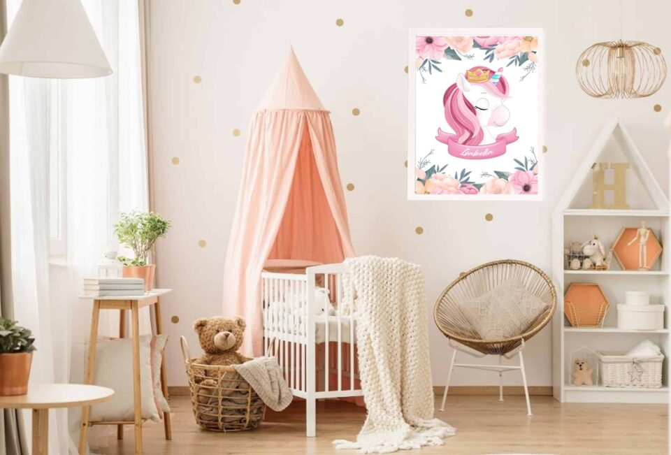 tablou cu nume personalizabil isabella