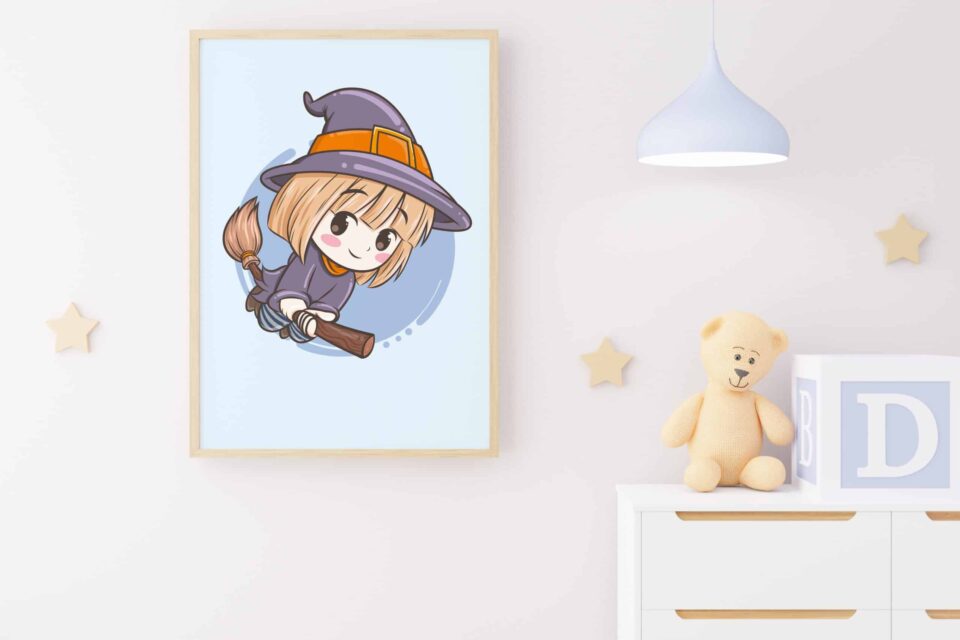 tablou mica vrăjitoare