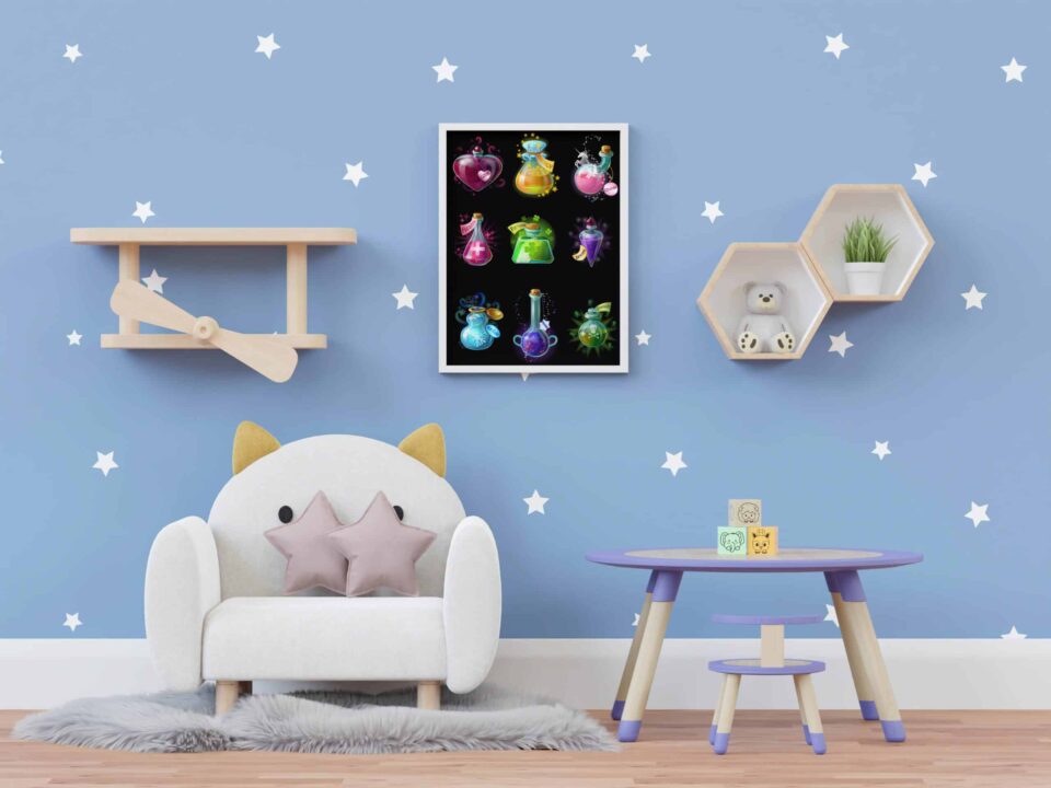 tablou poțiuni magice