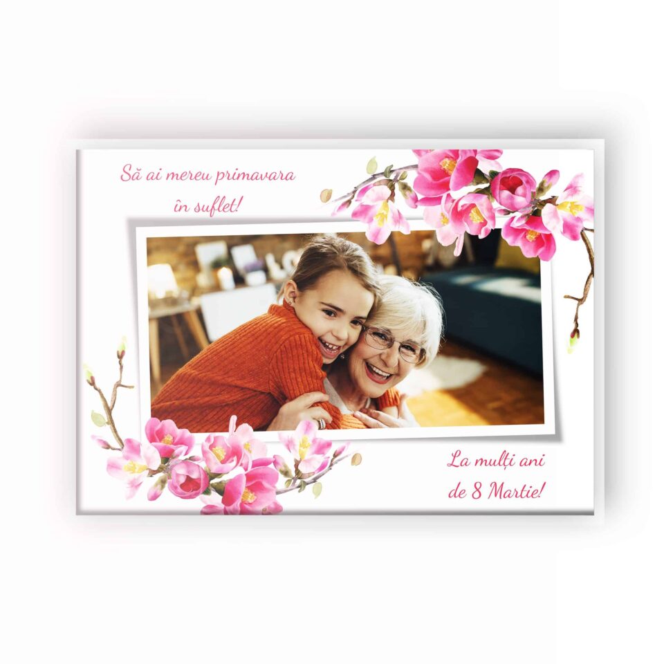 primăvara în suflet tablou de 8 martie