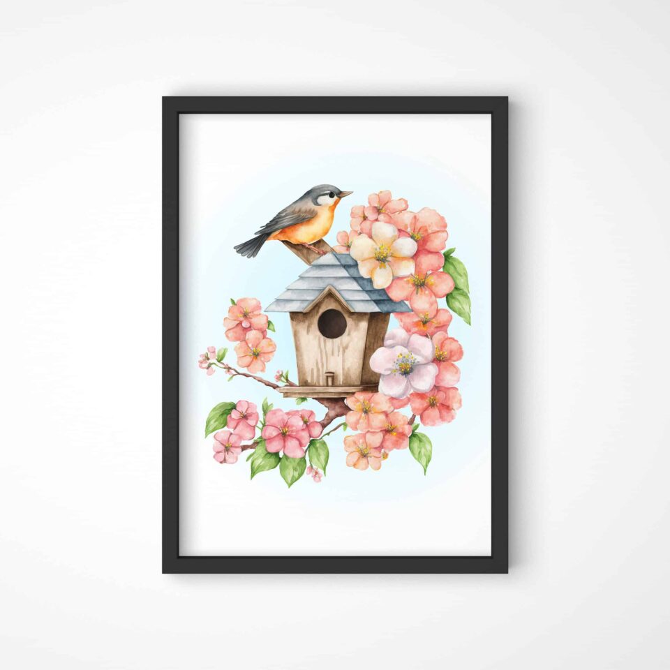 z tablou de primăvară