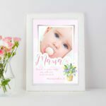 mamă, ești minunată (fundal roz) tablou de 8 martie