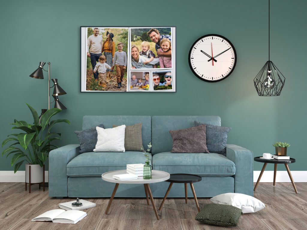 colaj 4 fotografii family