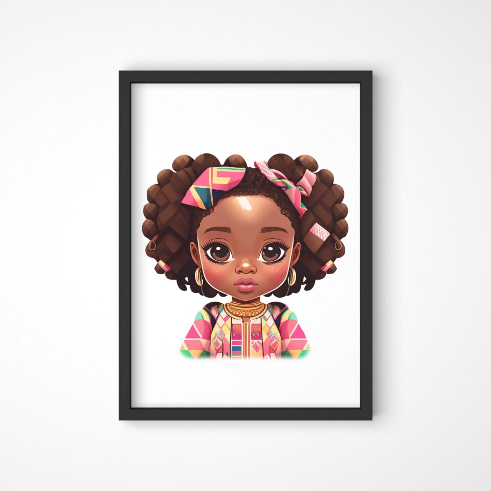 tablou portret young girl