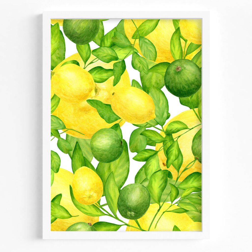 tablou lemon lime