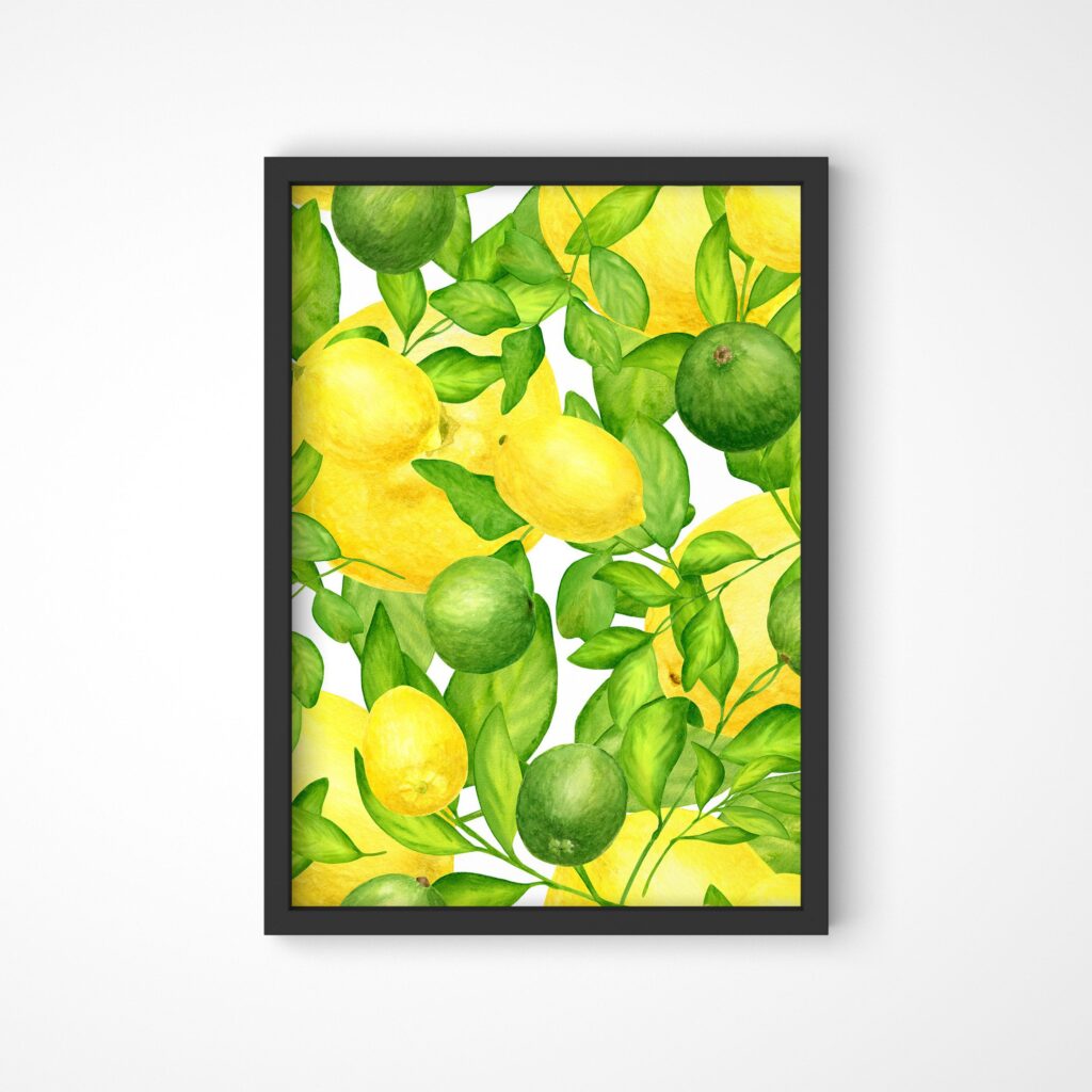 tablou lemon lime