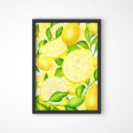 tablou fresh lemons