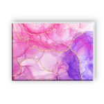 tablou textură canvas pink abstract liquid