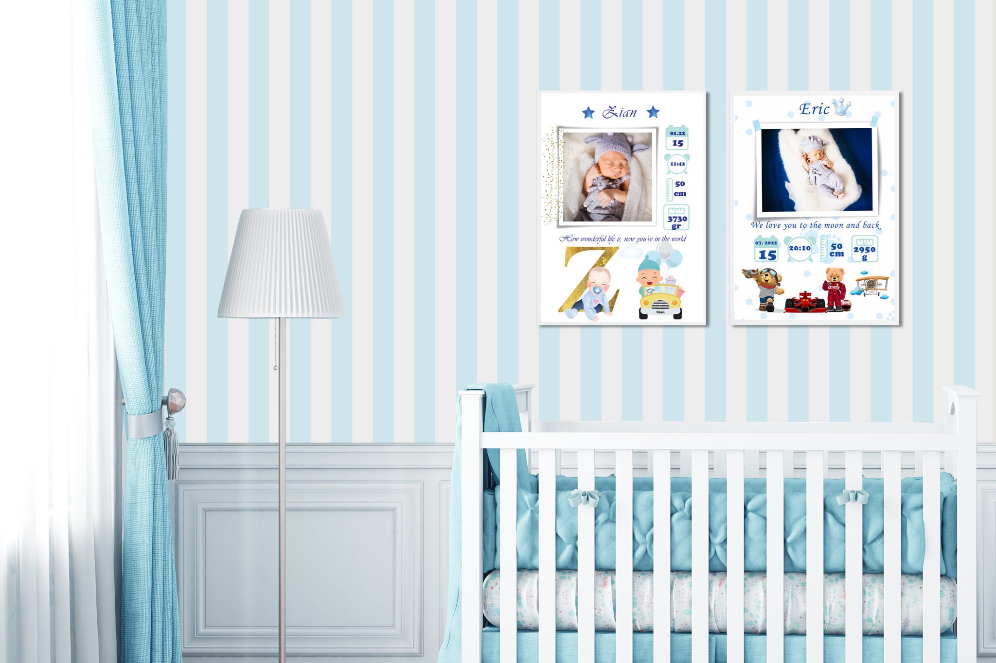 nou nascuti 2 poze baieti