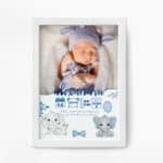 Tablou Personalizat cu Poză Nou-Născut Alexandru