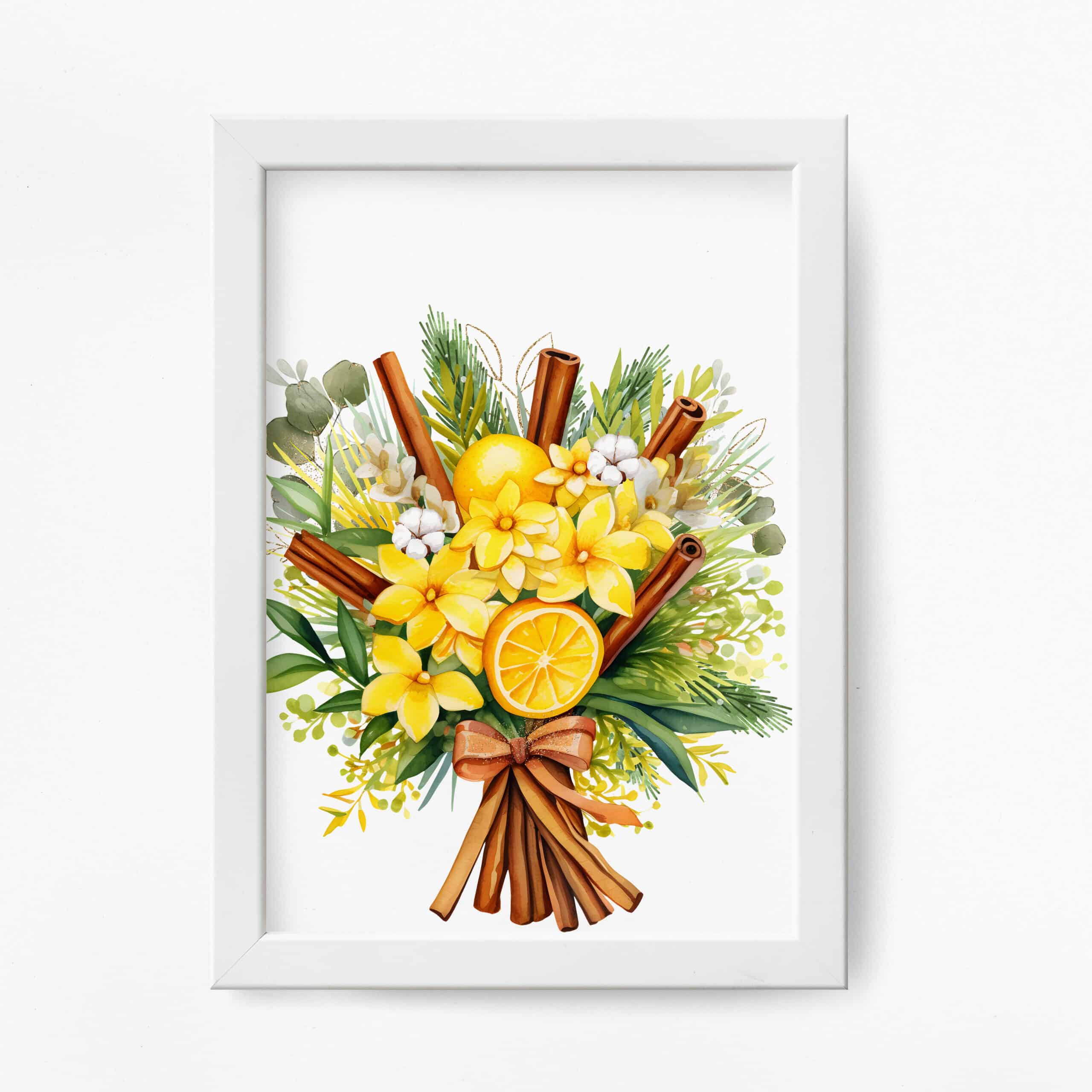 rama A4 Vanilla Bouquet - Tablou decorativ - imagine 1