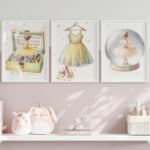 Povestea unei Balerine - Set 3 Tablouri