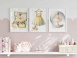 Povestea unei Balerine - Set 3 Tablouri