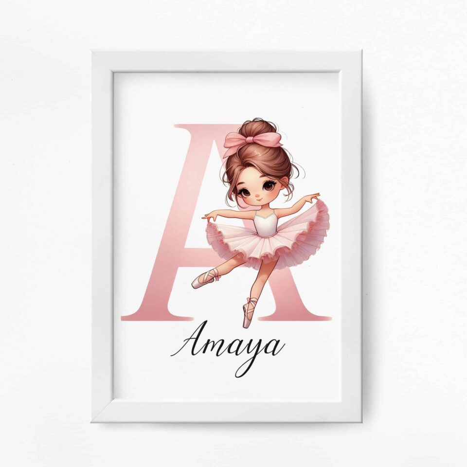 Tablou personalizat cu nume - Tiny Dancer, Big Letter - imagine 4