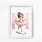 Tablou personalizat cu nume - Tiny Dancer, Big Letter - imagine 3