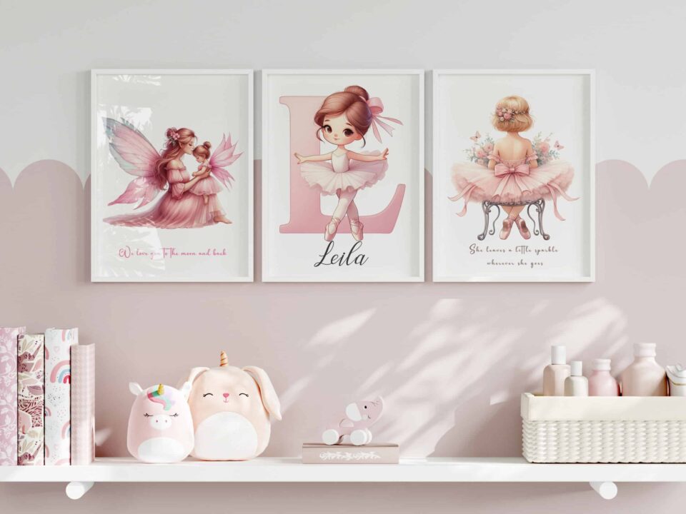 Tablou personalizat cu nume - Tiny Dancer, Big Letter - imagine 6