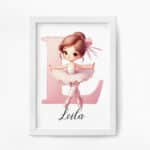 Tablou personalizat cu nume - Tiny Dancer, Big Letter - imagine 2