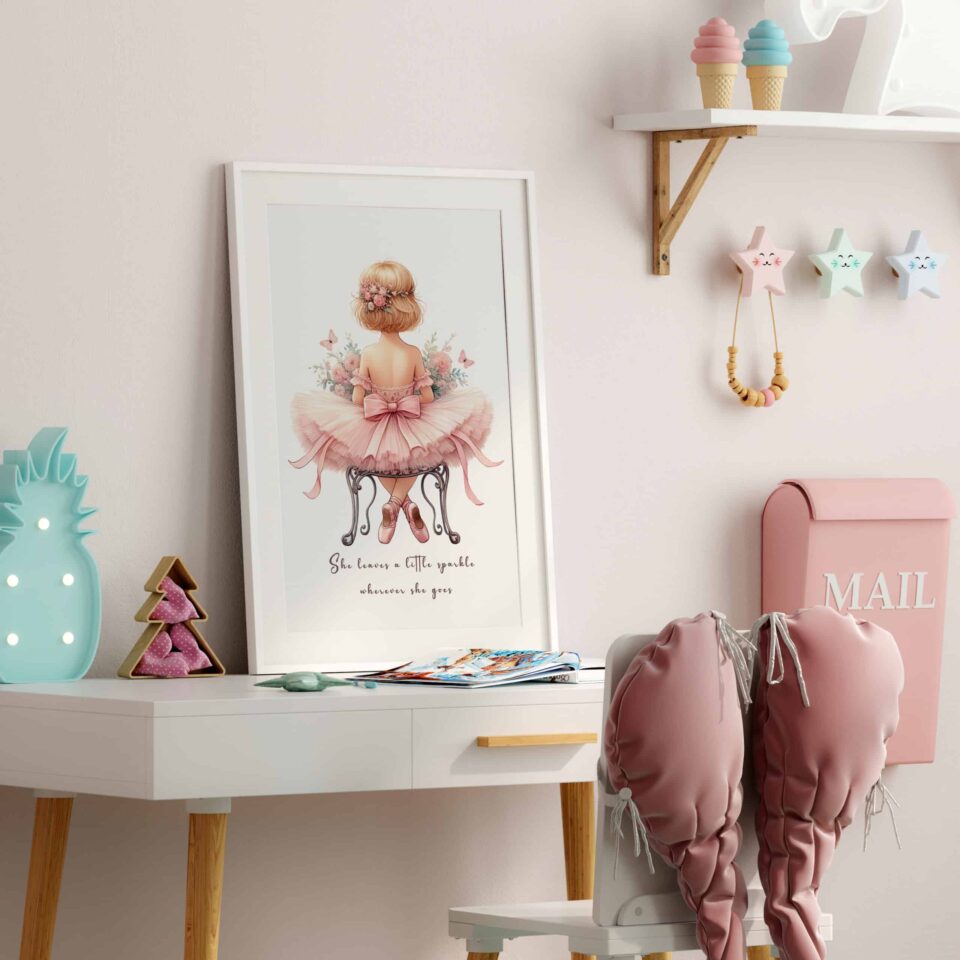 Tablou - Balerina - Little Sparkle - imagine 4